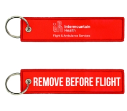 Sublimated Flight Keytag 4" x 1" (Pack of 25) 